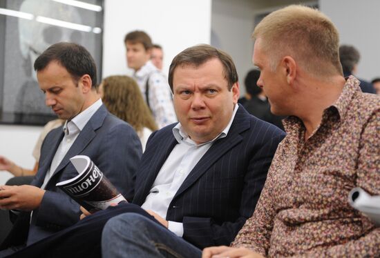 Arkady Dvorkovich, Mikhail Fridman, Andrey Kolesnikov