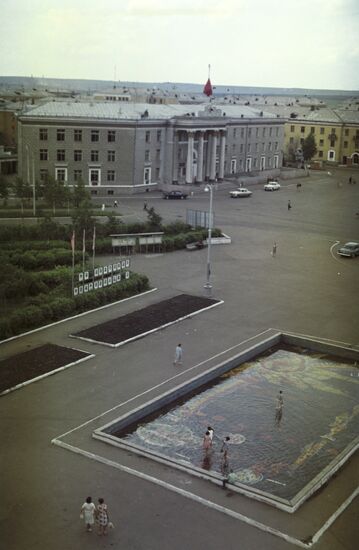 Square in Salavat city