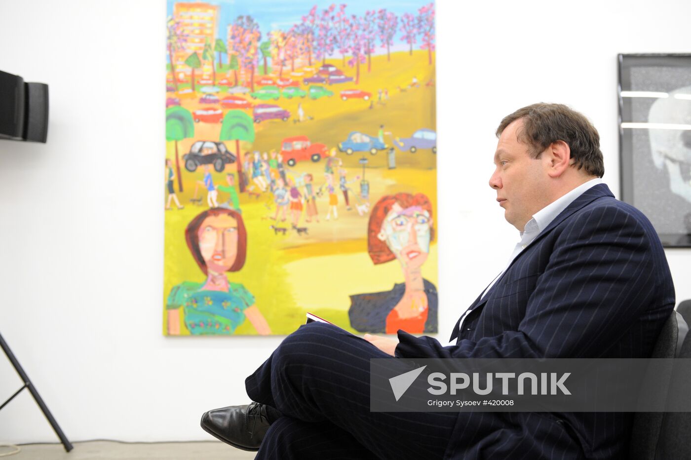 Mikhail Fridman attending Pioneer Readings