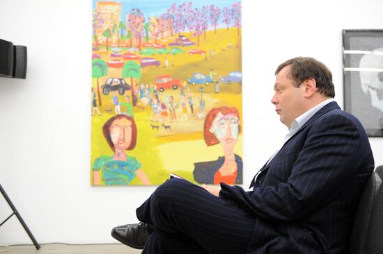 Mikhail Fridman attending Pioneer Readings