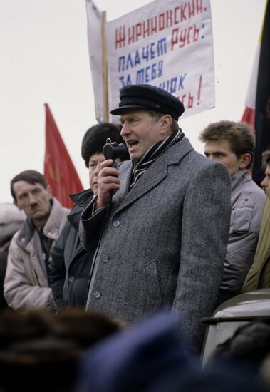 LDPR leader Vladimir Zhirinovsky
