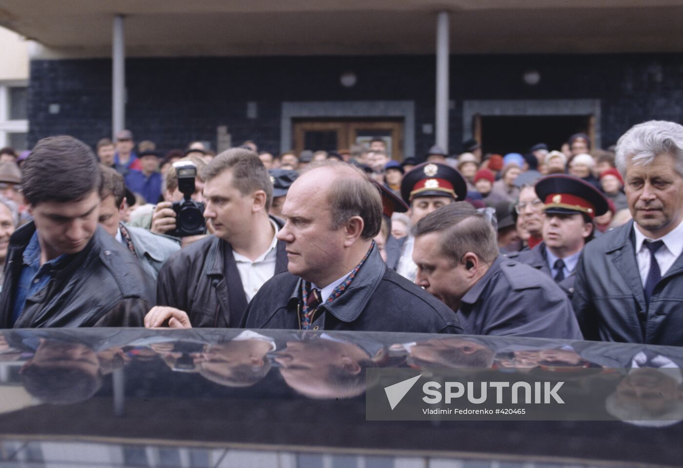 Genady Zyuganov takes part in presidential race