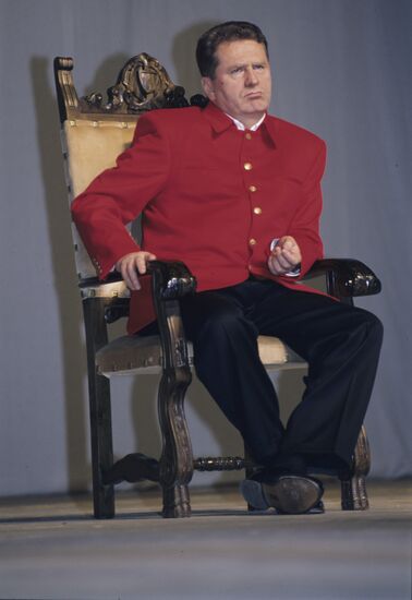 LDPR leader Vladimir Zhirinovsky at his jubilee
