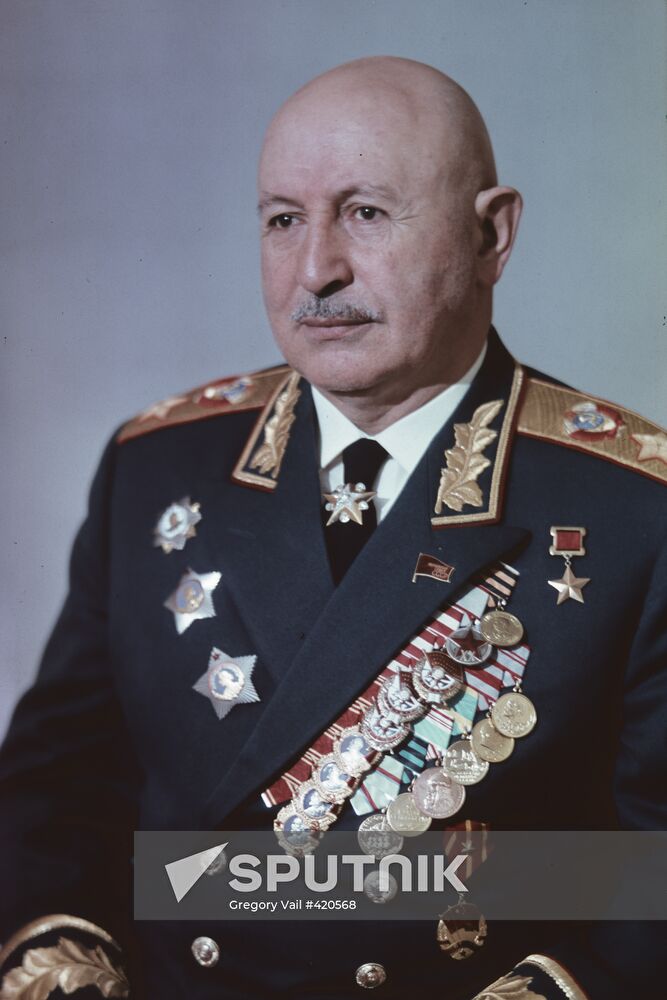 Marshal of Soviet Union Ivan Bagramyan