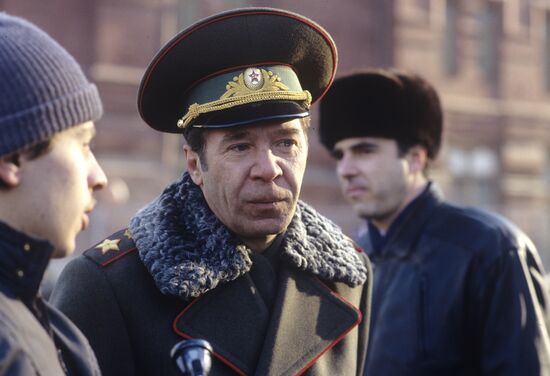 Minister of Internal Affairs Viktor Yerin