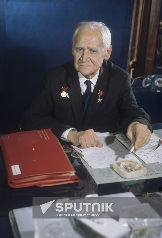 Academician Anatoly Blagonravov