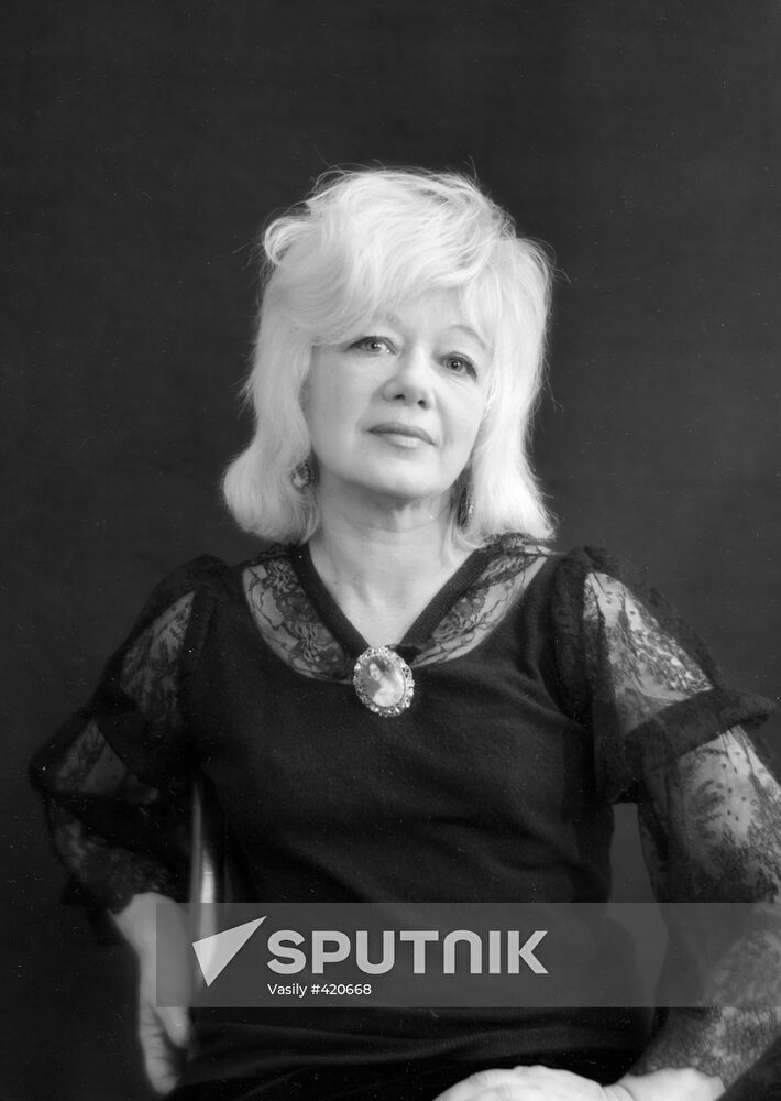 Actress Lyudmila Shagalova