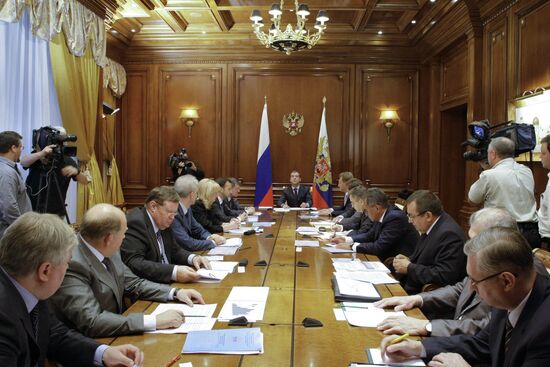 Dmitry Medvedev conducts a number of events on August 6, 2009