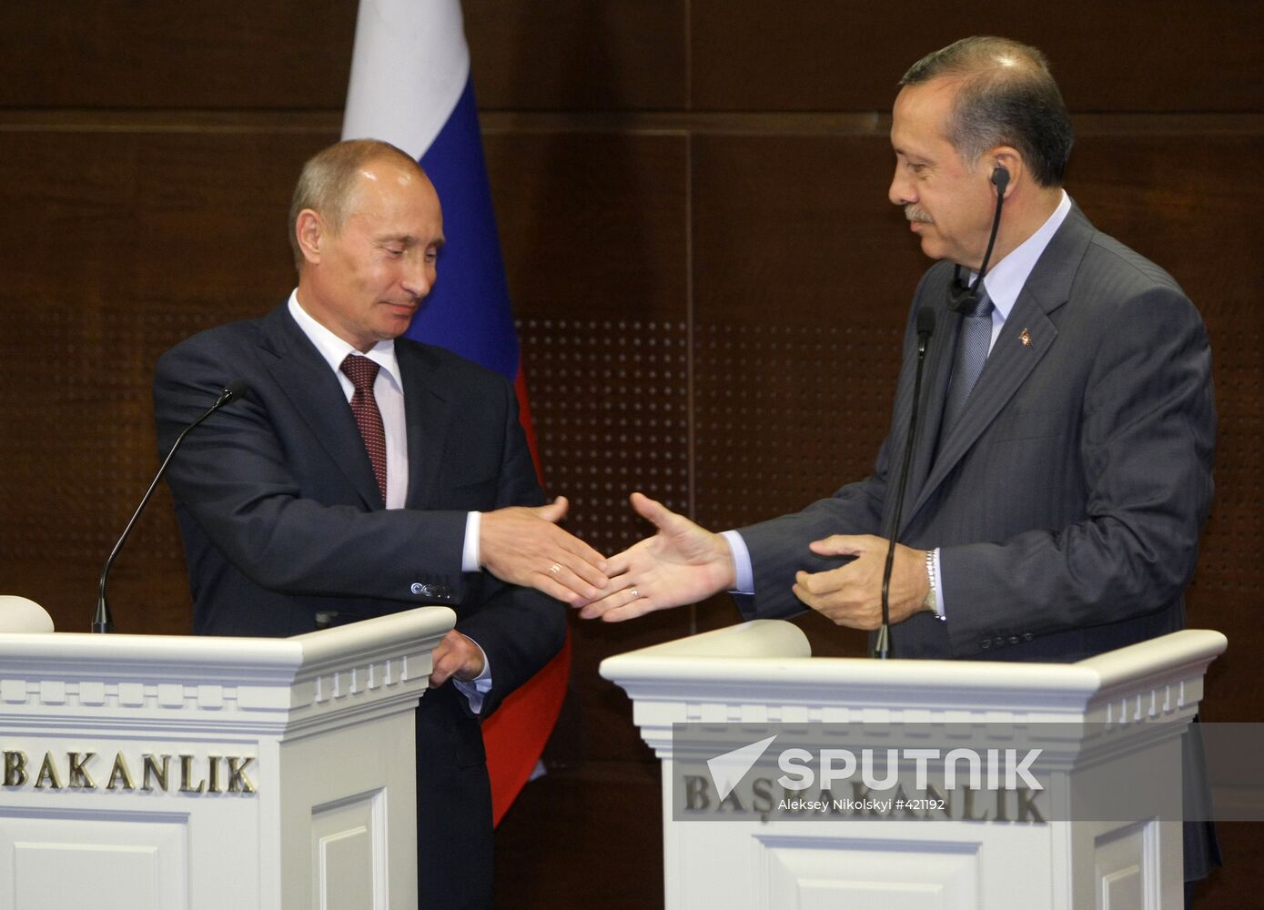 Vladimir Putin, Recep Tayyip Erdoğan give news conference