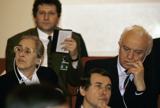 Bonner and Shevardnadze