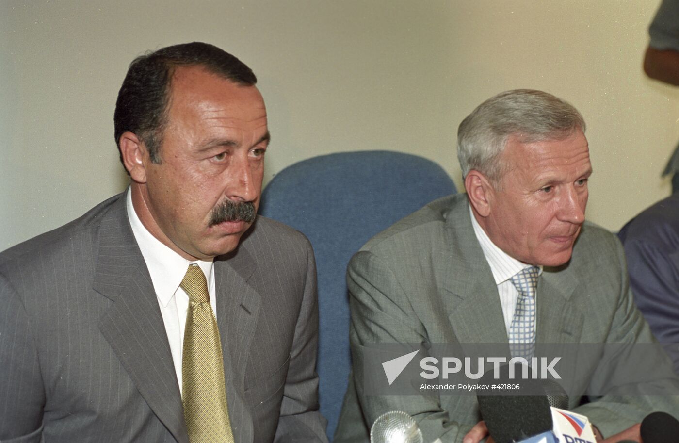 Valery Gazzayev and Vyacheslav Koloskov