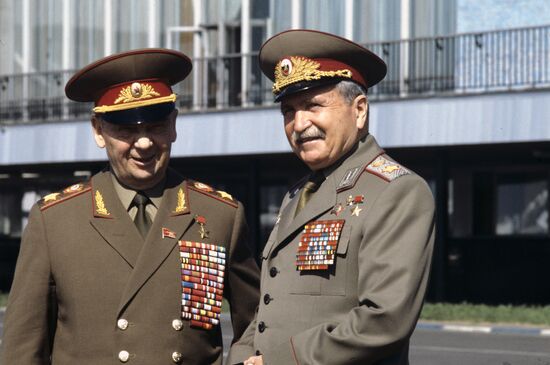 Sergei Sokolov and Dobri Dzhurov
