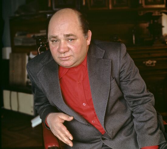 Actor Yevgeny Leonov