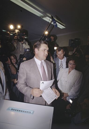 Russian Presidential Candidate Alexander Lebed