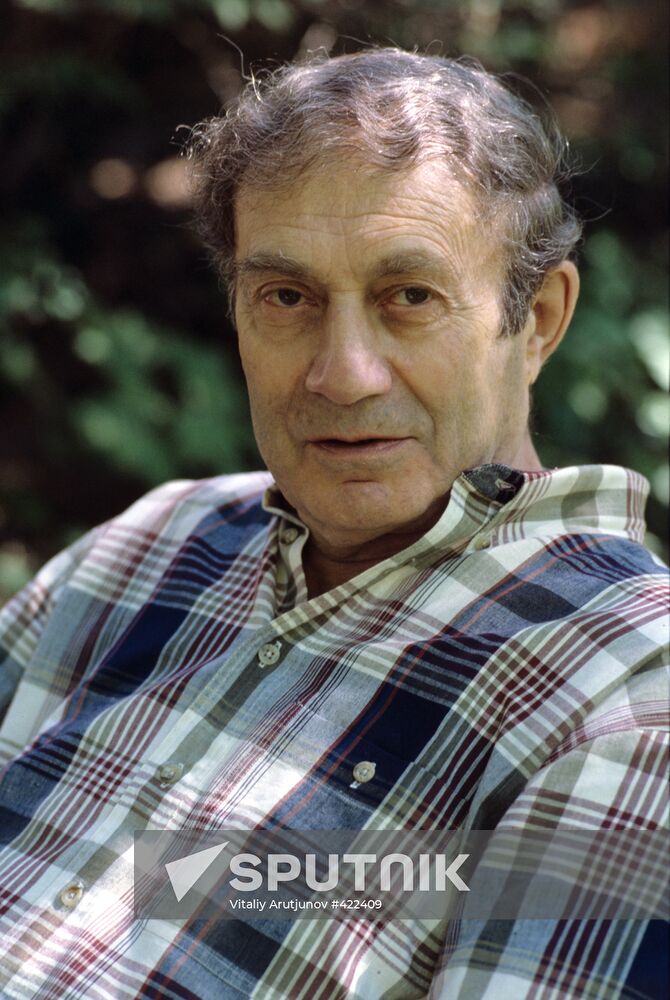 Writer Grigory Baklanov