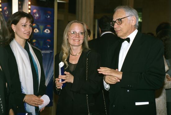 Vladimir Naumov, Natalya Belokhvostikova and Natalya Naumova