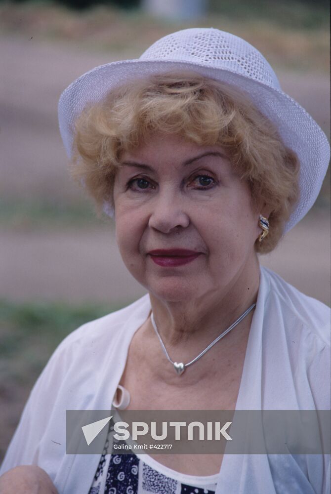 Actress Inna Makarova