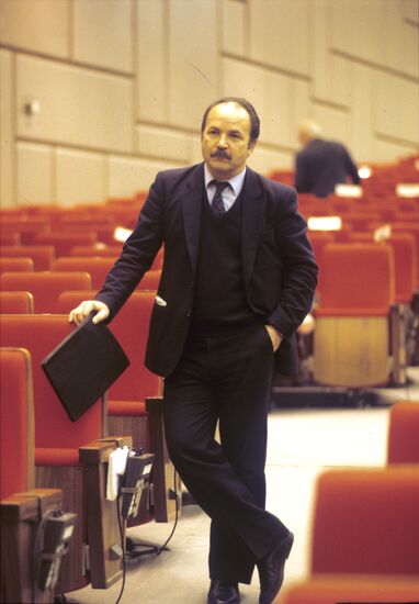 Soviet Minister of Culture Nikolai Gubenko