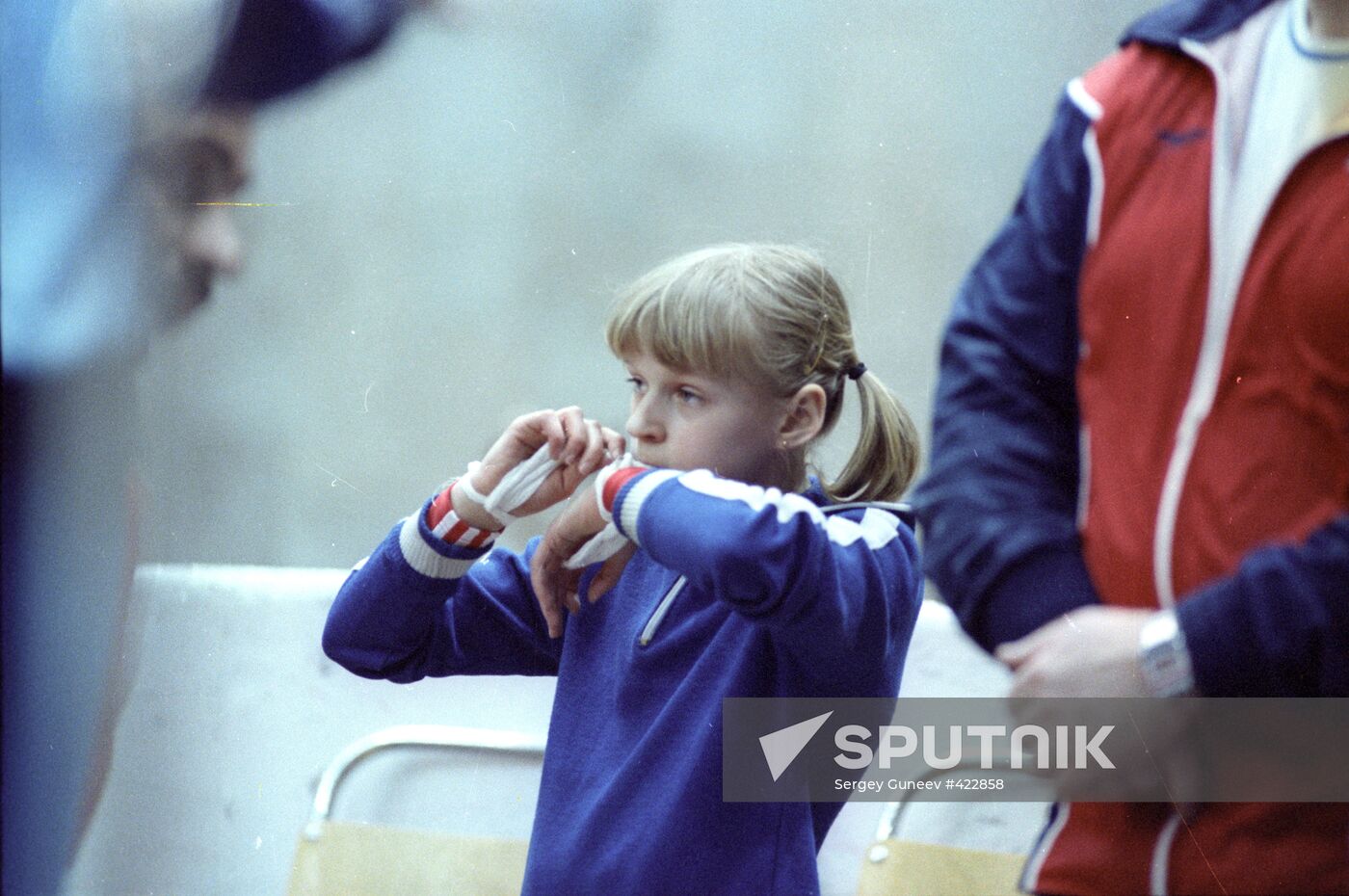 Gymnast Olga Mostepanova