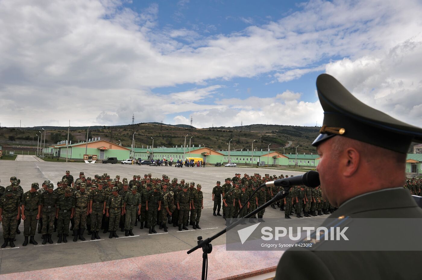 Russian military base in Tskhinvali