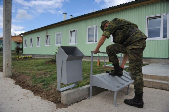 Russian military base in Tskhinvali