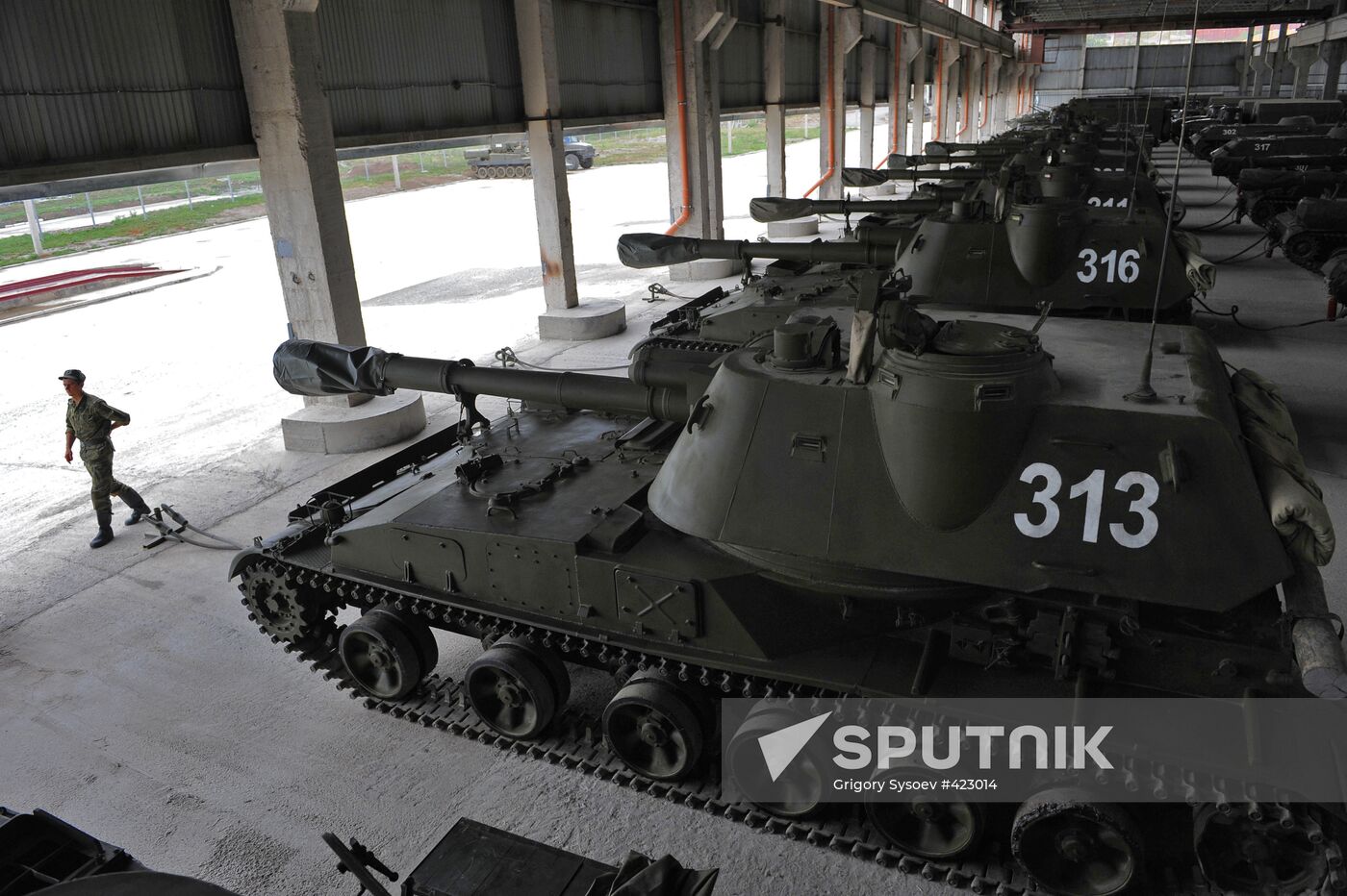 Russian military base in Tskhinvali