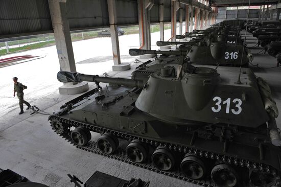 Russian military base in Tskhinvali