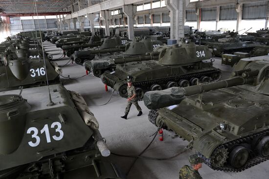 Russian military base in Tskhinvali