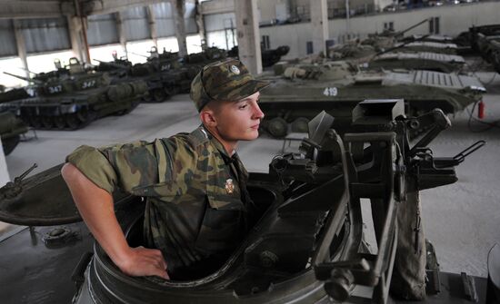 Russian military base in Tskhinvali