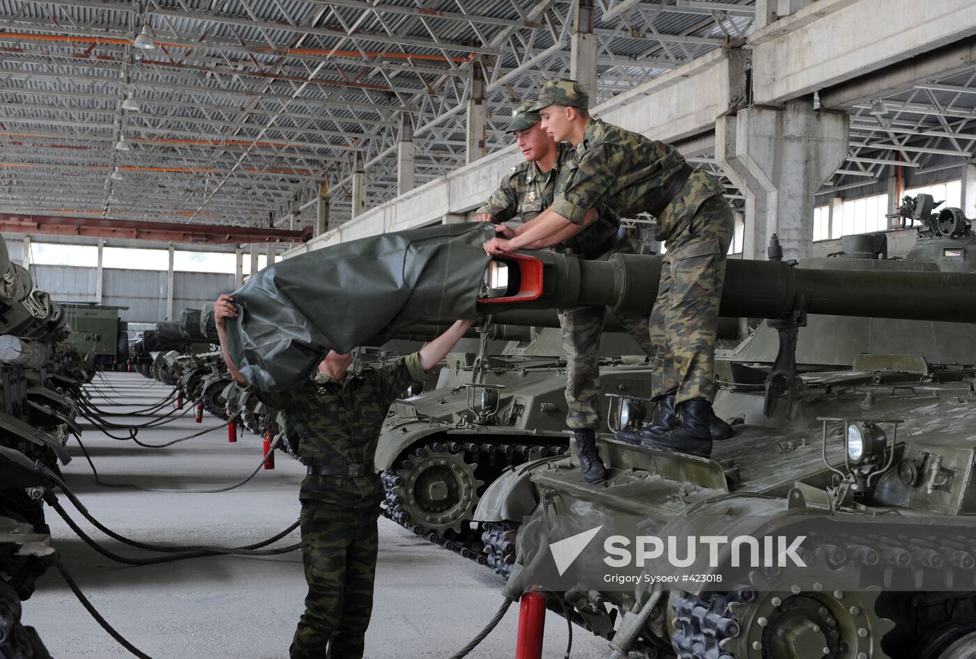 Russian military base in Tskhinvali