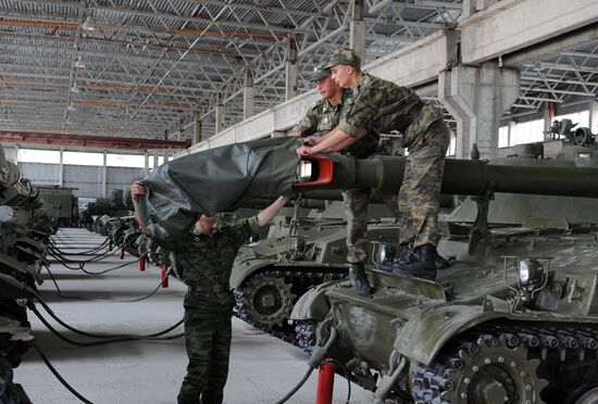 Russian military base in Tskhinvali