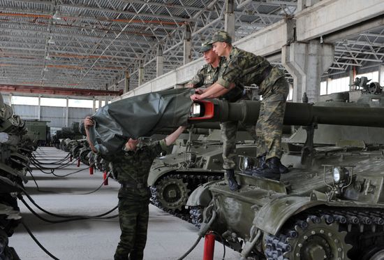 Russian military base in Tskhinvali