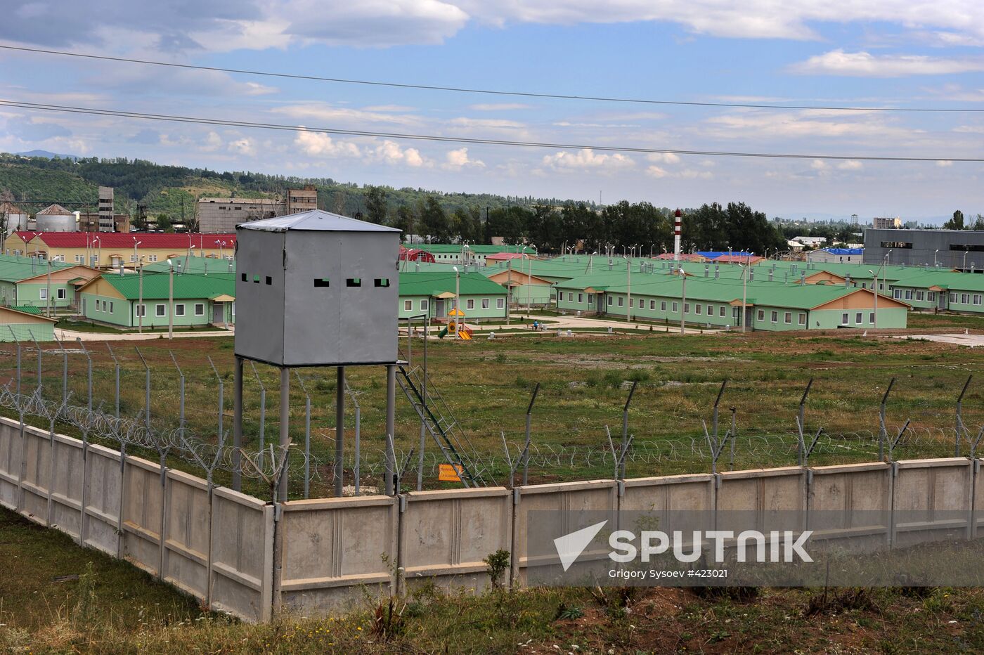 Russian military base in Tskhinvali