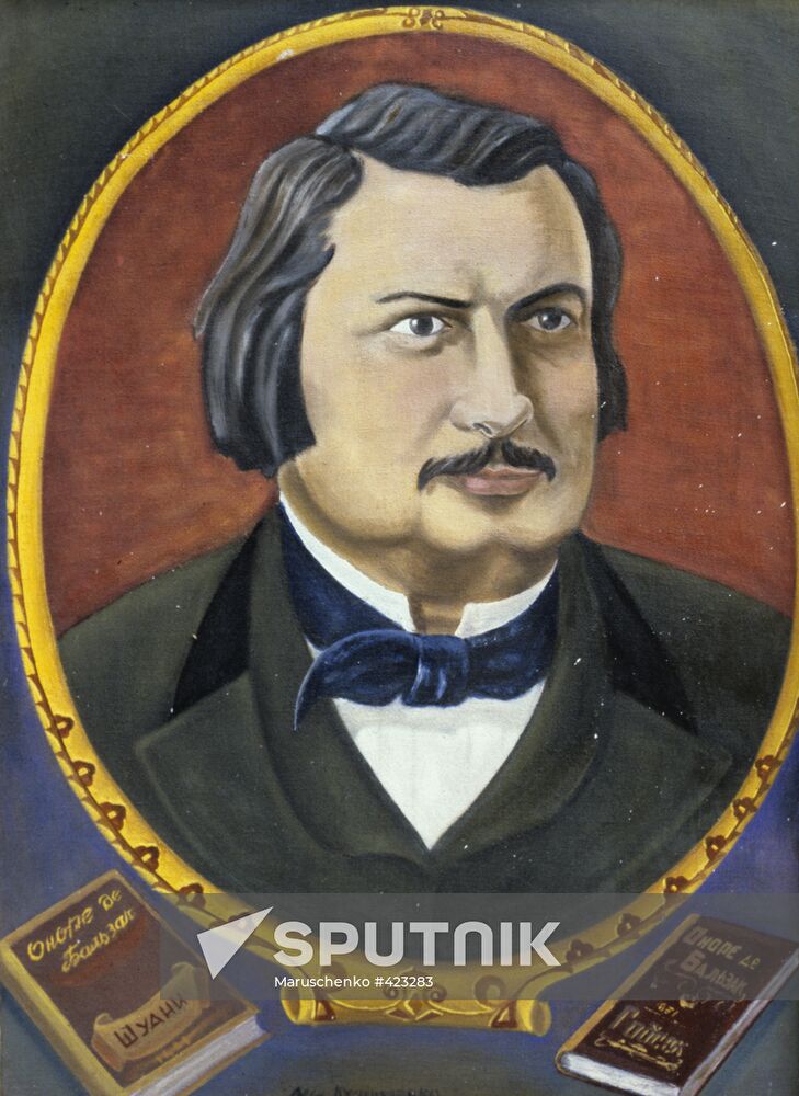 Portrait of Honoré de Balzac