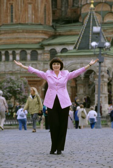 French singer Mireille Mathieu