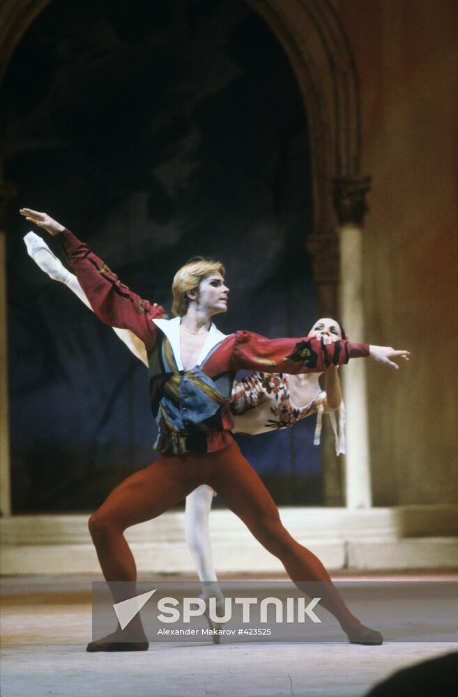 Andris Liepa and Svetlana Adyrkhayeva