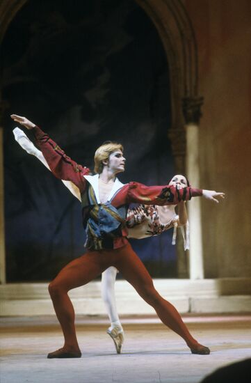 Andris Liepa and Svetlana Adyrkhayeva