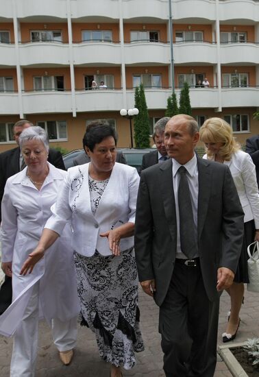 Vladimir Putin's working visit to Kislovodsk