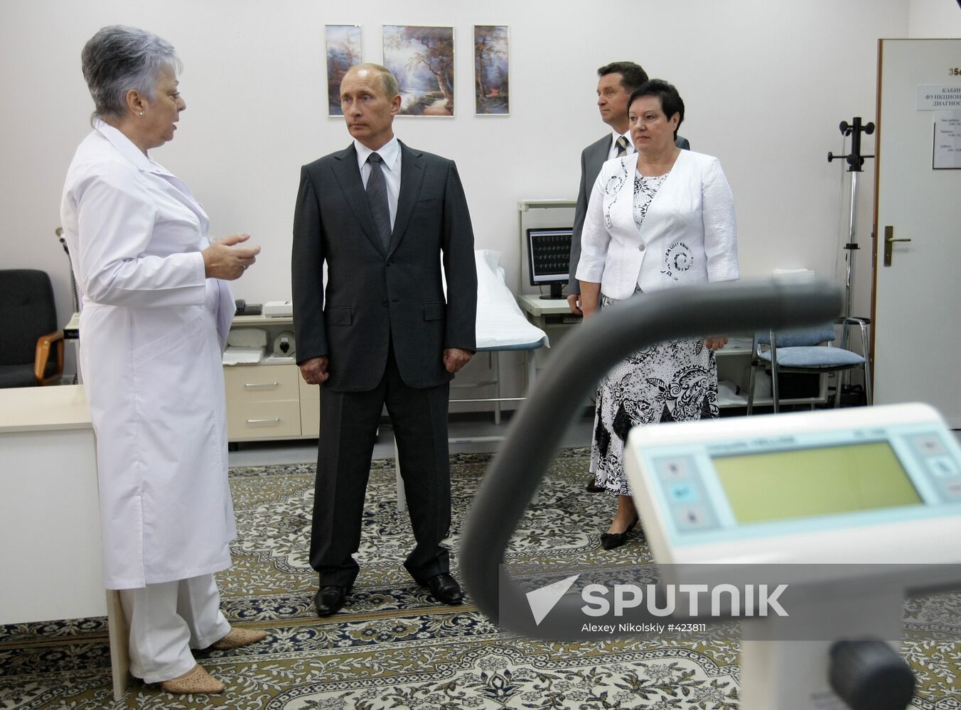 Vladimir Putin's working visit to Kislovodsk