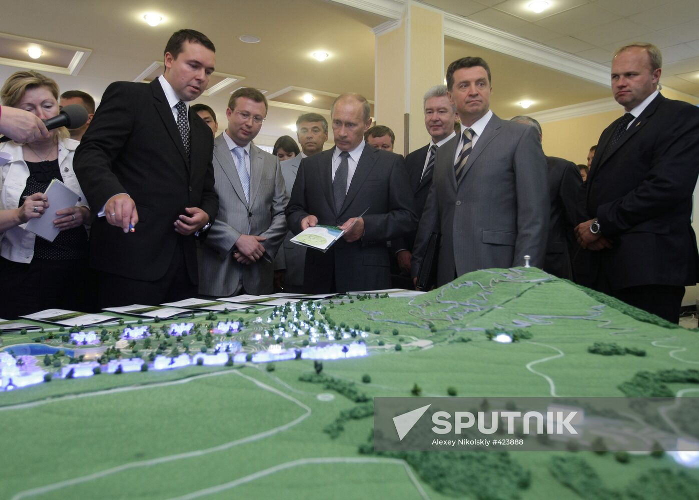 Vladimir Putin visits Kislovodsk
