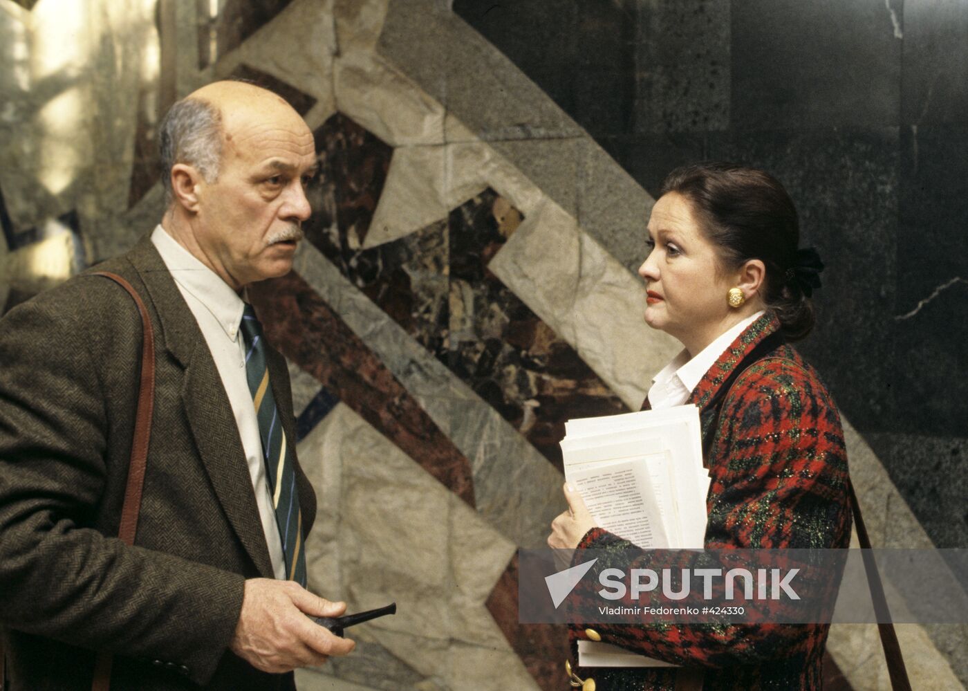 Stanislav Govorukhin and Natalya Gundareva