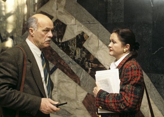 Stanislav Govorukhin and Natalya Gundareva