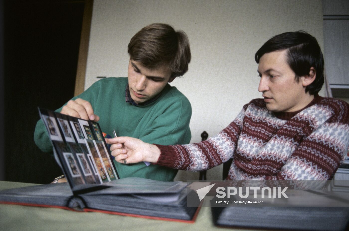 Anatoly Karpov and Andrei Chesnokov