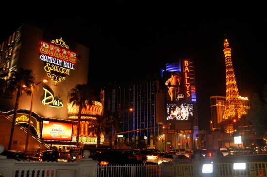 Drai's night club and Bally's casino