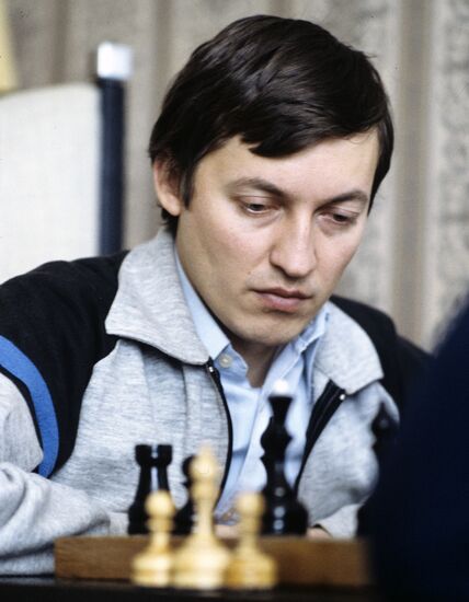 Chess player Anatoly Karpov
