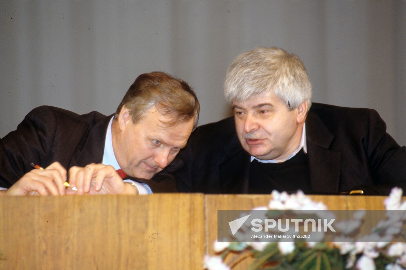 Anatoly Sobchak and Gavriil Popov