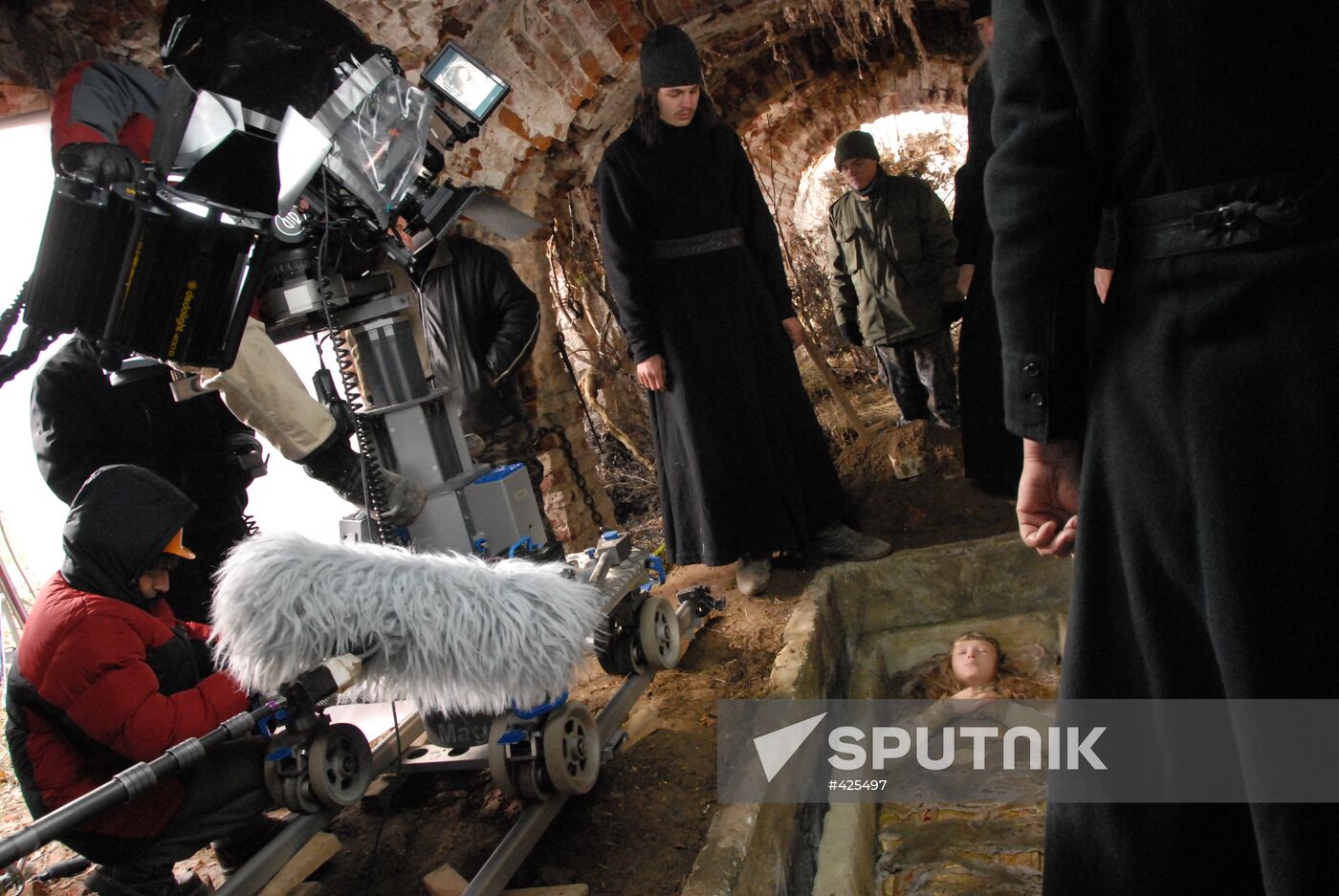 Shooting of film "Ward Six"
