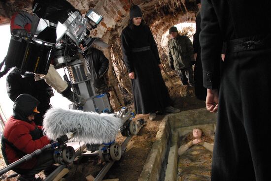 Shooting of film "Ward Six"