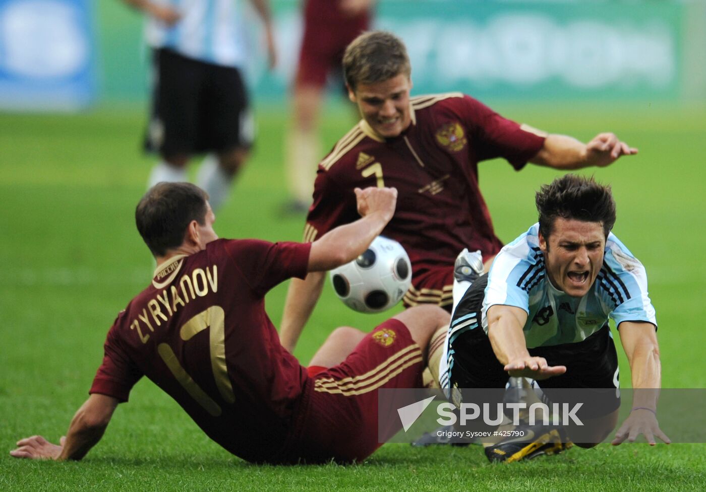 Russia vs. Argentina international friendly