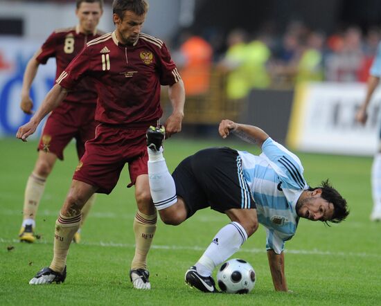 Russia vs. Argentina international friendly